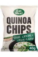 Eat Real Quinoa Sour Cream and Chive - 18 x 30g bag
